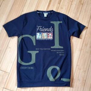 Black Graphic T-Shirt with Tom & Jerry  Friends Design